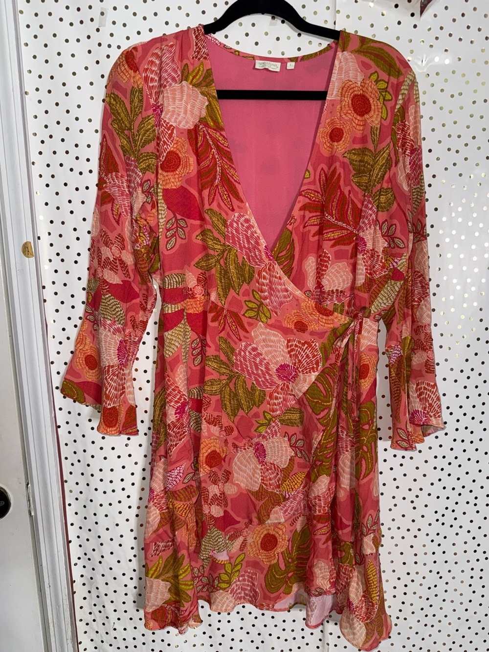 Spartina Floral Wrap Dress